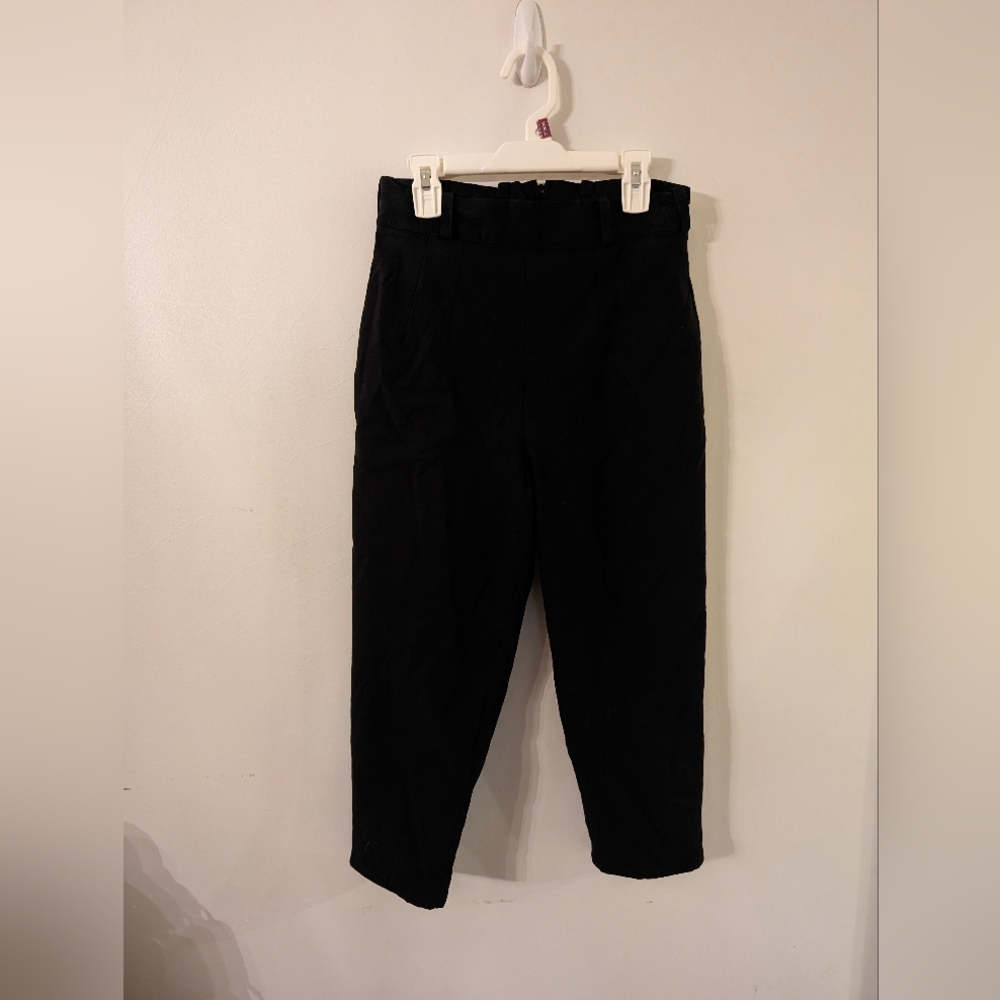 Vixen by Micheline Pitt Capri Pants M Black